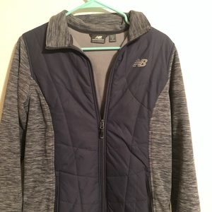 New balance zip up jacket no hood
